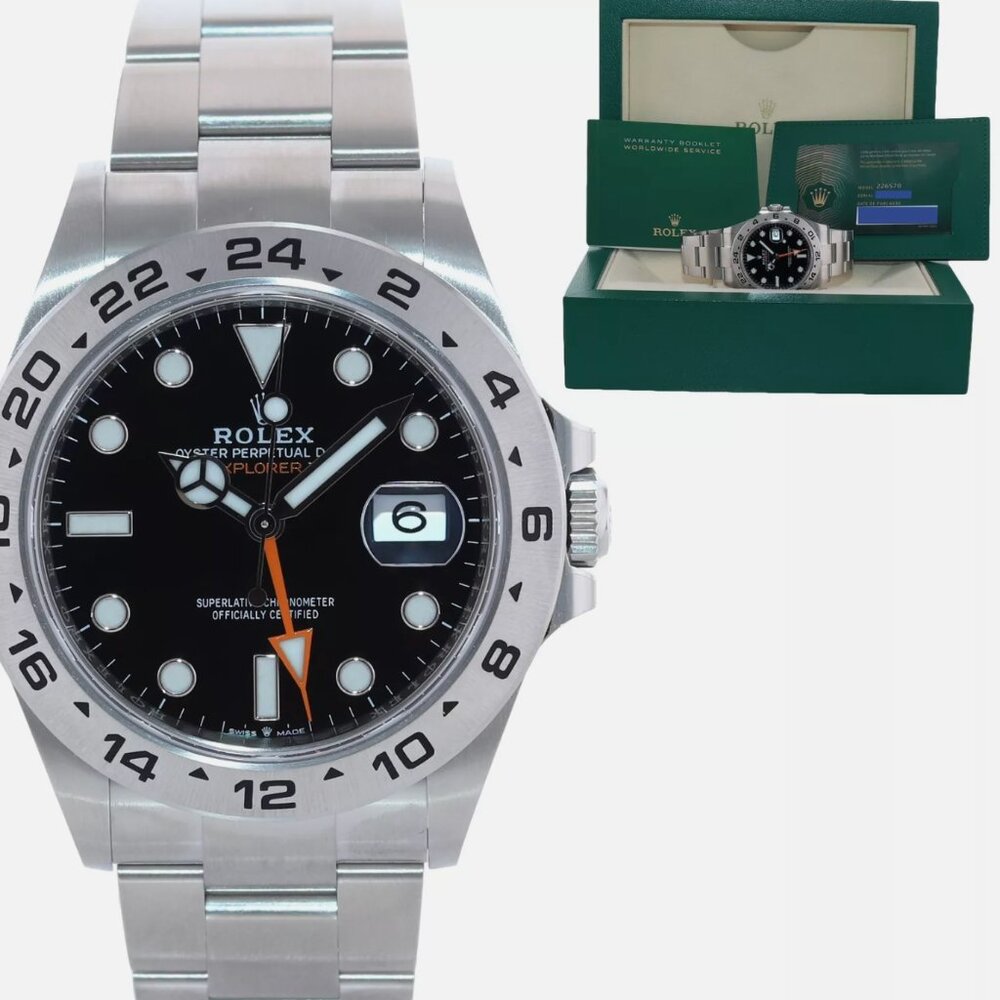 NEW EXPLORER II 42MM DATE WATCH